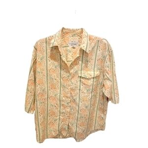 𝅺PURE Love mens Hawaiian floral shirt size large